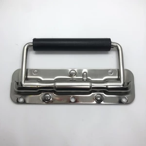 Tay cầm lò xo bằng thép không gỉ 304 Tay cầm di động Hộp công cụ Tay cầm có thể gập lại Hộp thiết bị công nghiệp Tay cầm OMQC