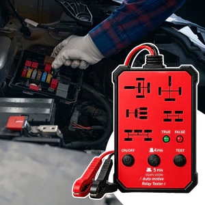 Máy kiểm tra rơle ô tô đa năng 12V-24V Rơle chính xác Chức năng xác minh Lỗi liên tục