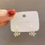 PNPIA- 1 Cặp Hàn Quốc Giả Ngọc Trai Hoa Bông Tai Nữ Pha Lê Thời Trang Trang Sức Thanh Lịch Tiệc Hàng Ngày Bông Tai Đuôi Cá Với Ngọc Trai Bốn Móng Vuốt Tai Hàng Bông Tai Quà Tặng