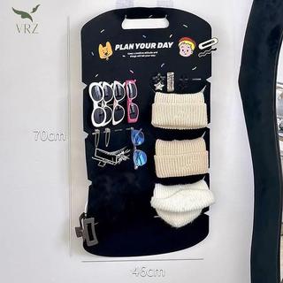 VRZ Nỉ Treo Mũ Tổ Chức Nắp Lưu Trữ Móc Treo 6 / 12 Nhà Thơ Mũ Hiển Thị Ra Đa Năng Dung Tích Lớn Cho Cửa Tường Tủ Quần Áo HOT