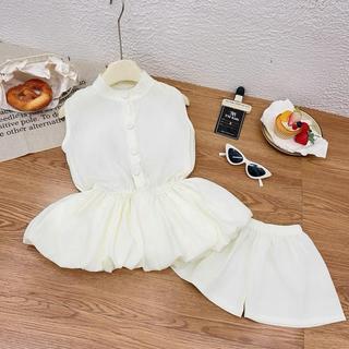 S135-[tomnaukids] Set 2 chi tiết Jum + quần bảo  hộ cho bé gái Size từ 8-35Kg