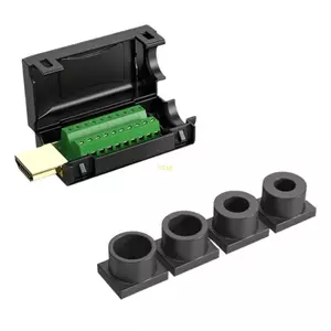 Btsg Bộ chuyển đổi không hàn HDMI2 0 tốc độ nhanh với đầu nối mạ vàng 4K Bảng mạch PCB Thích hợp cho cáp có tuốc nơ vít
