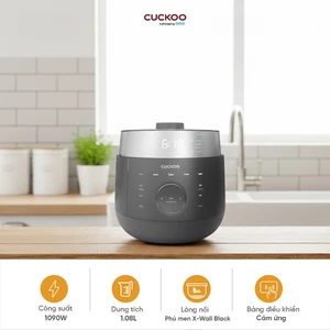 Nồi cơm điện cao tần Cuckoo CRP-LHBR0600F/GRGRCRCKV 1.08L - Bảo hành chính hãng 12 tháng