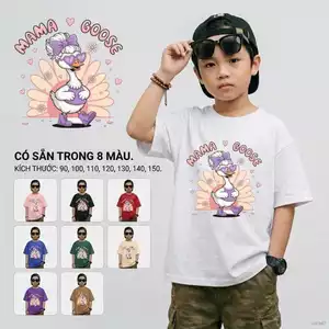 Áo thun bé trai hàn quốc Học sinh tiểu học Thời trang Mềm mại