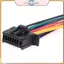 POWER Car CD Tail Line Máy nghe nhạc vô tuyến âm thanh nổi Đầu nối dây ISO Cáp âm thanh cho đầu phát CD trên ô tô Pioneer.