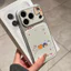 Ốp lưng iPhone Họa tiết da phong cách mạ họa tiết động vật dễ thương iPhone 17 16 15 14 13 12 11 Pro Max Plus Max