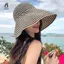 Mũ ngư dân vành rộng Mũ chống nắng sọc màu nhẹ để sử dụng ngoài trời mùa hè mới