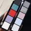 Bảng phấn mắt năm màu hoàn toàn mới Matte Strobe Chameleon Cool Grey Blue Gothic Style Đen Đỏ Khói cos Phấn mắt Mỹ phẩm