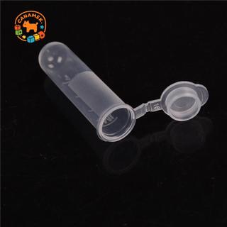 CANAMEK 30 Cái 5ml Máy Ly Tâm Nhựa Phòng Thí Nghiệm Ống Lọ Mẫu Hộp Đựng Chai Có Nắp CSF