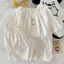 Đồ Ngủ Cotton Đám Mây Ngắn Tay Mùa Hè Kiểu Nóng