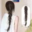 MAKY Dài Xoăn Tóc Giả Tổng Hợp Tự Nhiên Đuôi Ngựa Bện Nữ Vuốt Tóc Kẹp Với Dây Rút Tóc Nối Dài Thời Trang Tóc Giả Tóc Giả Tóc Giả Phụ kiện tạo kiểu VN