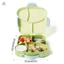 Trẻ Em Cấp Thực Phẩm Hộp Cơm Trưa Có Nĩa Và Thìa Lò Vi Sóng Nhựa An Toàn Bento Hộp Đựng Cho Trẻ Em Bữa Ăn Nhẹ Trái Cây