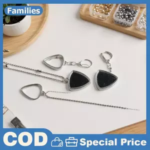 Đàn Guitar Lưu Trữ Đàn Guitar Pi Hộp Đựng Trong Suốt Móc Khóa Túi Hình Trái Tim Pi Kích Thước Trường Hợp Phụ Kiện Âm Nhạc