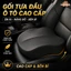 đệm lót ghế ô tô nâng chiều cao mút nhớ chống trượt giảm đau lưng ngồi lâu êm ái tiện dụng