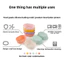 Silicone Hình Bầu Dục Thực Phẩm Bổ Sung Muffin Cup Rò Rỉ Thực Phẩm An Toàn Khay Nướng Bánh Kichen Phụ Kiện