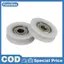 Chất Lượng Cao U Rãnh 625 Tròn Ròng Rọc Bi Bánh Xe Con Lăn Cho Cửa Windows Tắm Ròng Rọc Ngăn Kéo POM Hướng Dẫn Bánh Xe