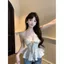 Áo yếm dây đeo ngoài nữ mùa hè Pure Desire Sweet Hot Girl One-Shoulder Tube Top