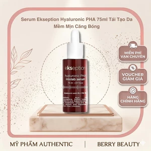 Serum Ekseption Hyaluronic PHA 75ml | Serum Tái Tạo Da Mềm Mịn Căng Bóng