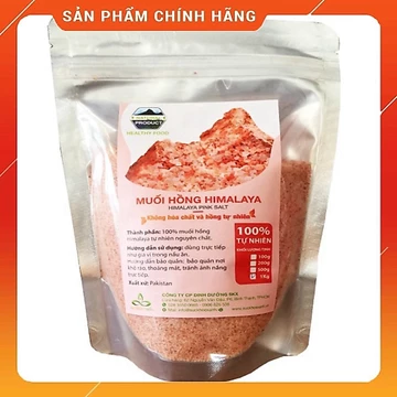 [BÁN SỈ] Muối Hồng Himalaya Organic 💝FREE SHIP💝 Muối Hồng Himalaya Ăn Kiêng Ngâm Chân Giải Độc Mịn Và Hạt Date Mới 250G