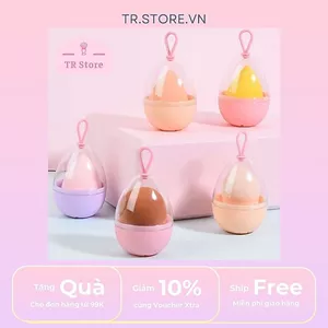 Hộp đựng mút trang điểm treo blender case hanger
