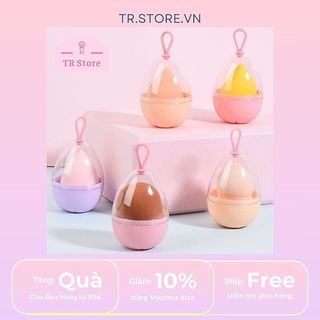Hộp đựng mút trang điểm treo blender case hanger
