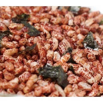 1kg gạo lứt sấy nguyên vị và gạo lứt rong biển đóng túi zip thơm ngon