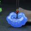 Mặt dây chuyền khóa đám mây tốt lành Ice Blue Phong cách phù hợp