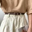 Hàn Quốc Retro Thắt Lưng Nhỏ Nữ Thời Trang Đơn Giản Phù Hợp Với Phù Hợp Với Áo Quần Jean Áo Mỏng Thắt Lưng Hợp Thời Trang 6.24