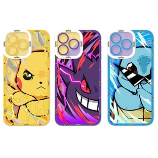 Ốp Lưng Cho VIVO V70 FE V60 V50 40 Lite Y05 Y03 Y28S Y04 Y29 Y29S Bao Anime Pokemon Pikachu Tím Gengar Psyduck Họa Tiết Hoạt Hình TPU Silicon Chống Sốc Mềm Trong Suốt