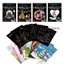 DARON Scratch Art Painting Paper Card Kit Đồ chơi DIY Đồ chơi sáng tạo Đồ chơi giáo dục DIY Magic Doodle Board Scratch Stick Magic Scratch Cards Sticker Sách tô màu Bảng vẽ khủng long