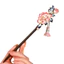 WHX-Peony Bướm Kẹp Tóc Cổ Kẹp Tóc Kẹp Tóc Cổ Đốt Màu Xanh Phụ Kiện Tóc Retro Mũ Đội Đầu Phụ Kiện