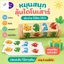 Khối xoay Montessori bằng gỗ - Câu đố ghép hình hình cho trẻ em Màu sắc học tập