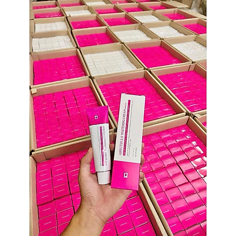 Kem dưỡng da giúp làm trắngTOSOWOONG ARBUTIN 5.0 WHITENING CREAM, 50ml/ tuýt, nhãn hàng Tosowoong  IS112