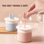 Cốc Tạo Bọt Rửa Mặt Tai Thỏ Dễ Thương Tạo Bọt Mịn Nhanh 10 Giây, Giúp Rửa Mặt Sạch Sâu
