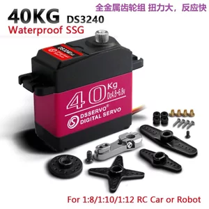 🔥servo rc Digital đồ nâng cấp xe rc Dsservo Dasheng Tay Lái 20KG 30KG 40KG Kỹ Thuật Số Lái Gear Mô-men Xoắn Cao Kim Loại Gear Điều Khiển Từ Xa Xe Mô Hình Tàu