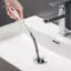 GCDHome 45cm Bàn chải làm sạch cống thoát nước Dụng cụ nạo vét Nhà bếp Phòng tắm Bồn rửa sạch HOT