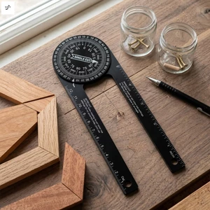 Máy kéo cưa Miter hợp kim nhôm với nhiều cân Dụng cụ đo lường gia dụng Thích hợp cho chế biến gỗ Gia công kim loại