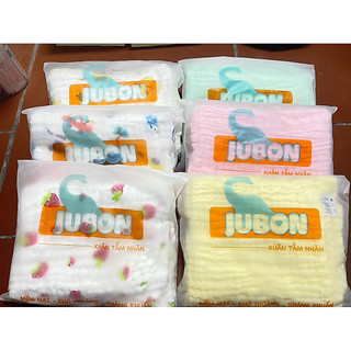Khăn tắm nhăn 6 lớp xuất Nhật JUBON cao cấp (khăn tắm siêu mềm mại cho bé)