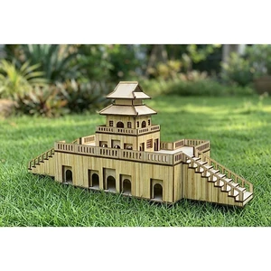 Mô hình Hoàng Thành Thăng Long bằng tăm tre- KB01