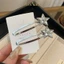 Kẹp tóc pha lê thanh lịch Full Diamond Side Clip Sweet Cool Girls Phụ kiện tóc