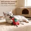 Đồ chơi trêu ghẹo cho mèo nhai Catnip nỉ Coroach Đồ chơi làm sạch răng tương tác Đồ chơi mèo con chống cắn Răng mài Đồ chơi cho mèo [VN]