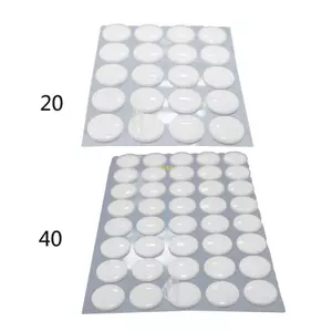 Btsg 40 20 Chiếc Viền Cong Chuột Chân Chuột Giày Trượt Miếng Dán Miếng Lót Cho G1 MX300 M100 M235