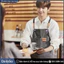 Tạp dề nấu ăn cao cấp quà tặng cho người nội trợ Dây đeo điều chỉnh được, Có túi / Túi rộng, Vải bố Chịu mài mòn