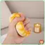 Mô Phỏng Bánh Bóp Đồ Chơi Dễ Thương Mè Thông Bánh Mì Hình Đàn Hồi Mềm Mại Giảm Căng Thẳng Quà Tặng Cho Trẻ Em Sinh Nhật