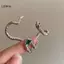 LUImo Hợp Thời Trang Sáng Tạo Hình Rắn Kẹp Tai Dành Cho Nữ Bé Gái Cá Tính Phóng Đại Bông Tai Thời Trang Hàng Ngày Trang Sức Phụ Kiện Quà Tặng SBS