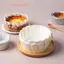 Khay Giấy Dầu Bánh Phô Mai Basque Khuôn Bánh Có Thể Gập Lại Phát Hành Dùng Một Lần Bánh Mousse Giấy Nướng Dầu Cạnh Giấy