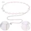 PNPIA- Kim Loại Thời Trang Rỗng Hoa Eo Dây Xích Nữ Đầm Áo Sơ Mi Phù Hợp Với Trang Trí Thắt Lưng Cơ Thể Dây Xích