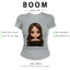 BOOM Áo Baby Tee Nữ Cotton Ôm Body-Áo Thun Ngắn Tay Y2K In Hình PhongCách Mùa Hè, Cổ Tròn Hàng Đầucách hàn quốc phong643