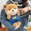 Spike Price Dễ Thương Denim Nhút Nhát Gấu Búp Bê Sang Trọng Đồ Chơi Gấu Búp Bê Trẻ Em Thoải Mái Đi Kèm Búp Bê Quà Tặng * & --