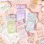 Nhãn dán móng tay FAVORITEGOODS, Nhãn dán cốc tự dính đa chức năng, Nhãn dán hoạt hình Mini DIY để trang trí móng tay nghệ thuật